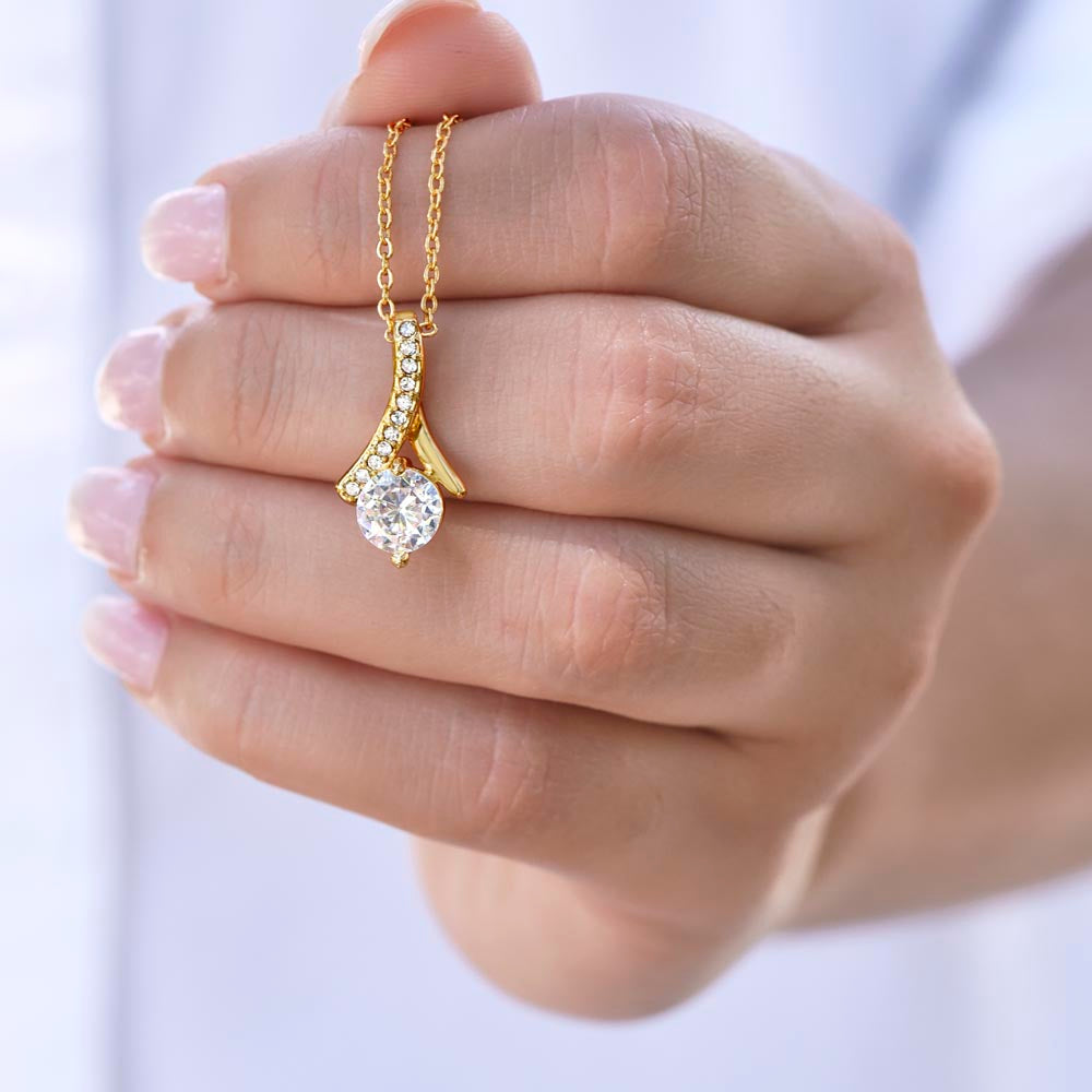 My Bridesmaid, My Partner In Crime Pendant Necklace ~ Elegant Wedding Thank You Keepsake