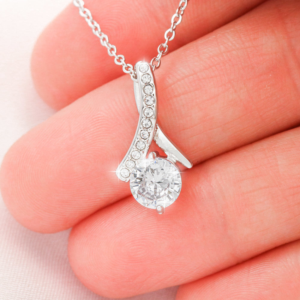 My Bridesmaid, My Partner In Crime Pendant Necklace ~ Elegant Wedding Thank You Keepsake