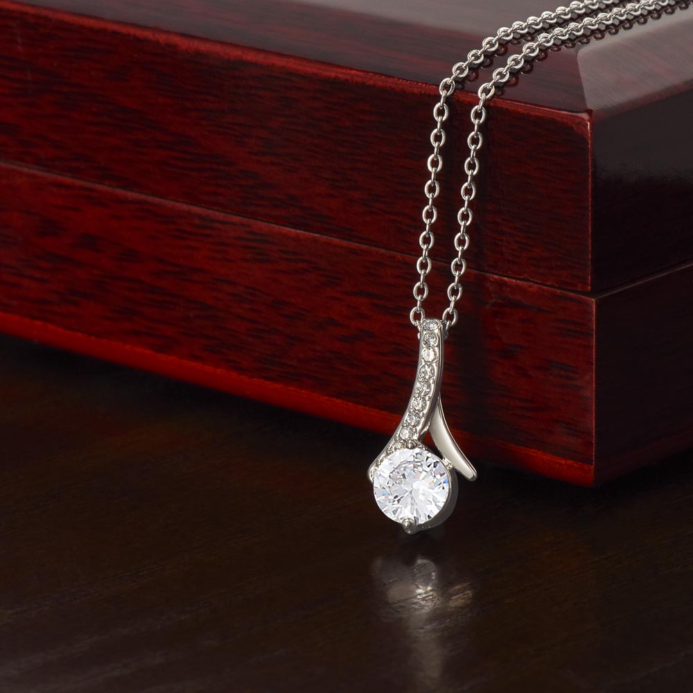 My Bridesmaid, My Partner In Crime Pendant Necklace ~ Elegant Wedding Thank You Keepsake